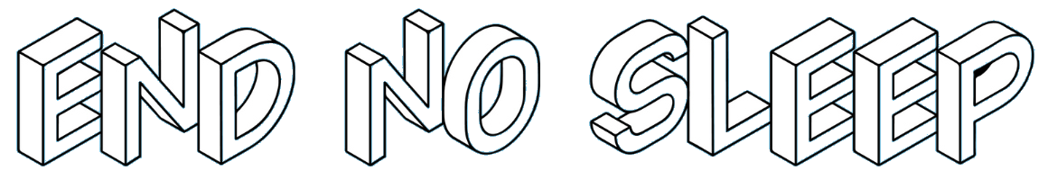End No Sleep logo